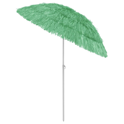 Hawaii Beach Parasol | Green | Polyester | Medium | Tiltable
