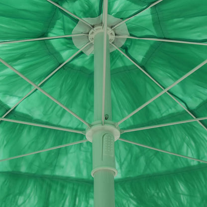 Hawaii Beach Parasol | Green | Polyester | Medium | Tiltable