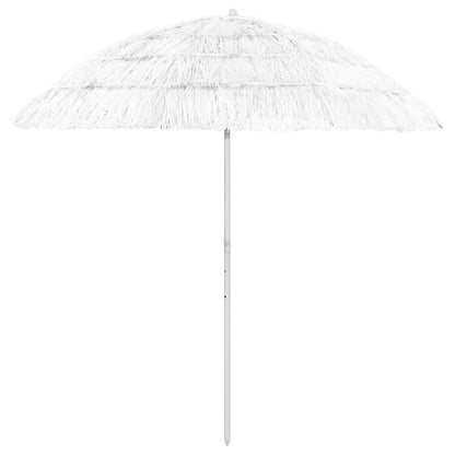 Hawaii Beach Parasol | White | Polyester | Large | Tiltable