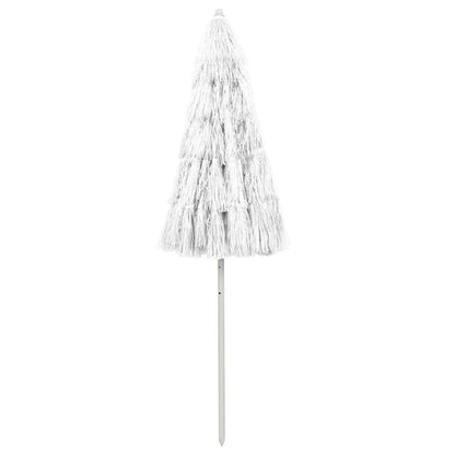 Hawaii Beach Parasol White 240 cm