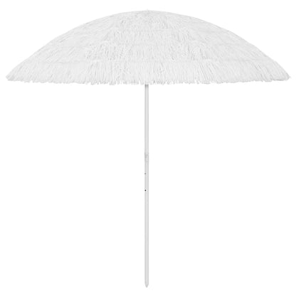 Hawaii Beach Parasol White 300 cm