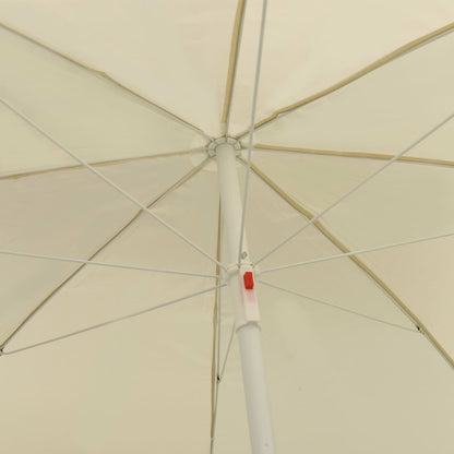 Beach Parasol Sand Yellow 240 cm