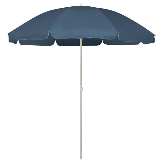 Beach Parasol Blue 240 cm
