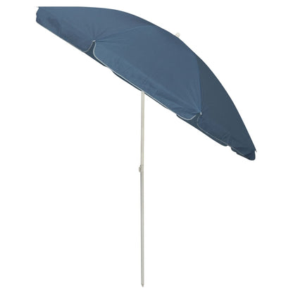 Beach Parasol Blue 240 cm