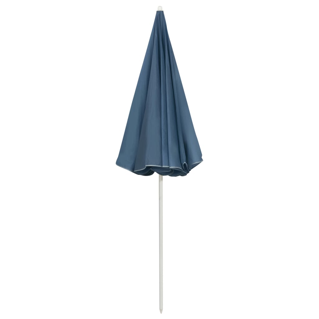 Beach Parasol Blue 240 cm