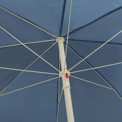 Beach Parasol Blue 240 cm