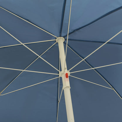 Beach Parasol Blue 240 cm