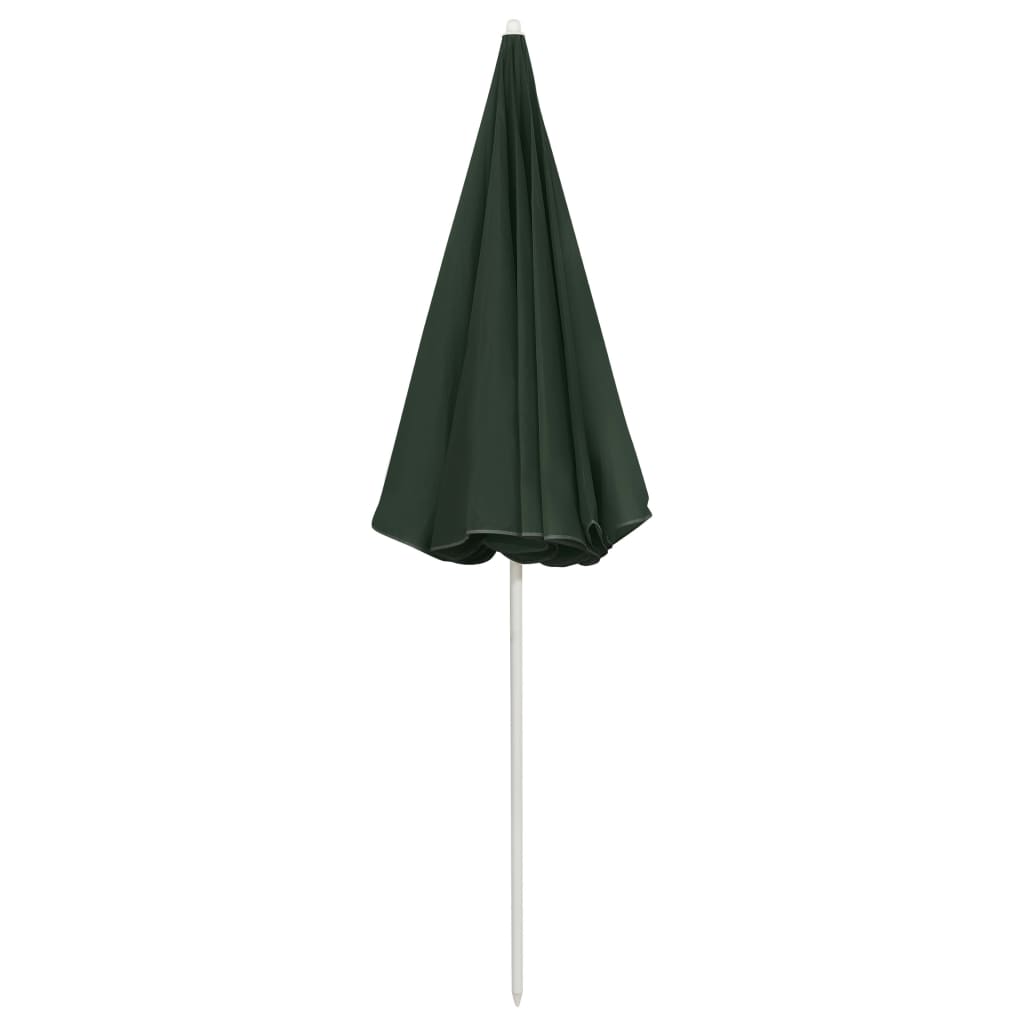 Beach Parasol Green 240 cm