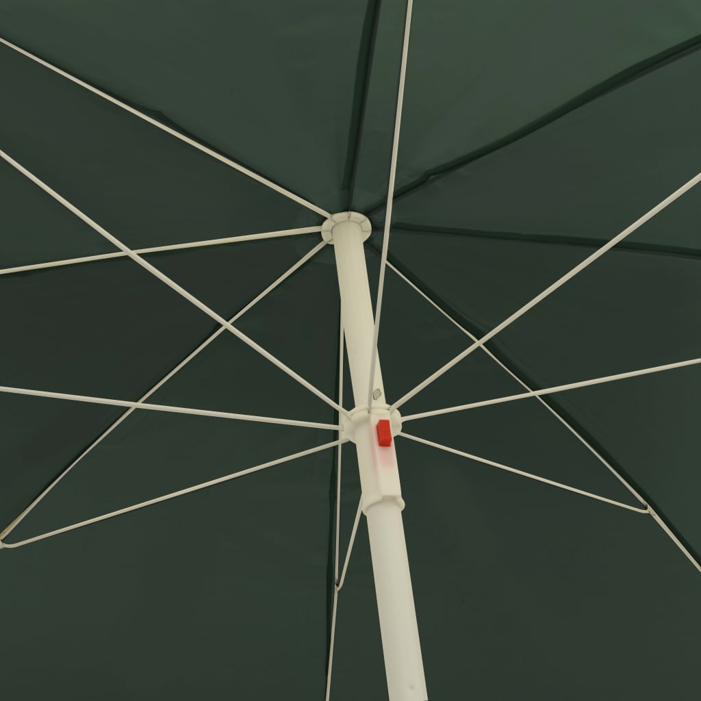 Beach Parasol Green 240 cm