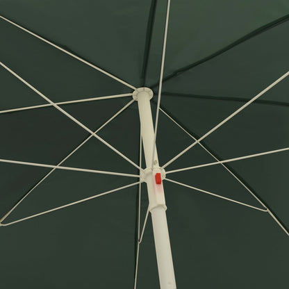 Beach Parasol Green 240 cm