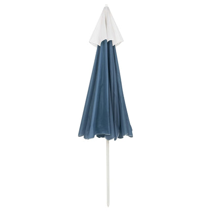 Beach Parasol Blue 240 cm