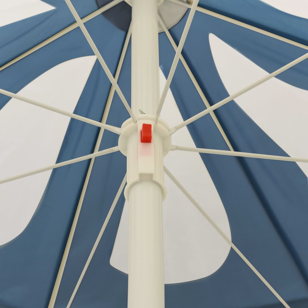 Beach Parasol Blue 240 cm