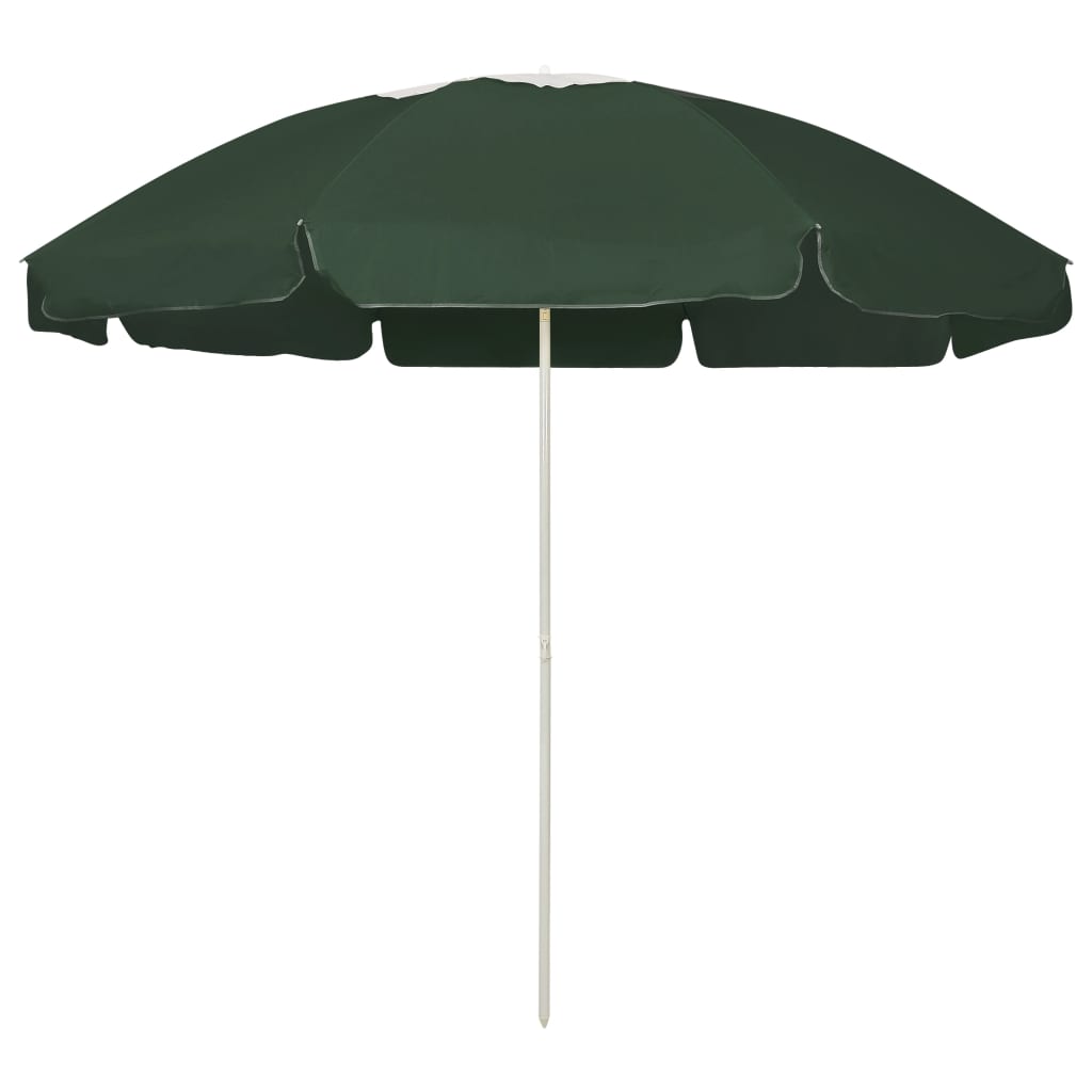 Beach Parasol Green 240 cm