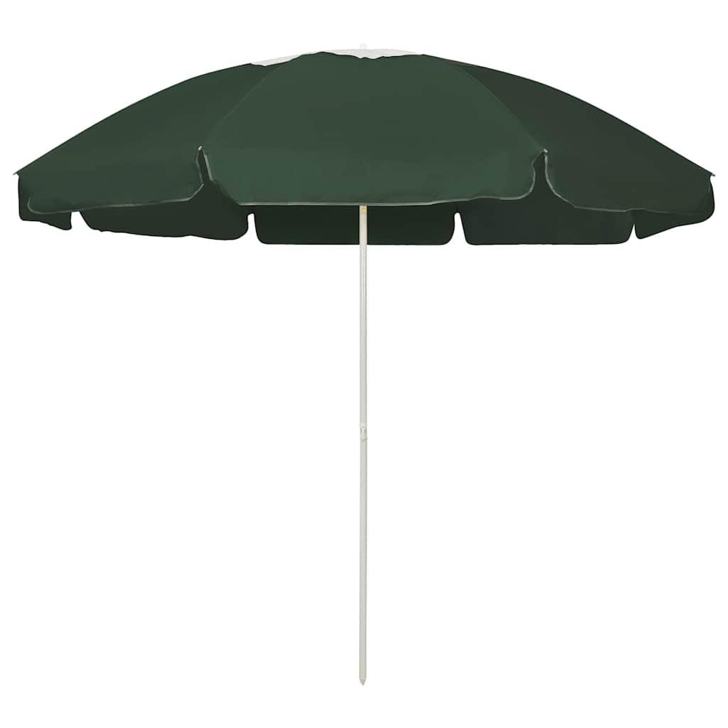 Beach Parasol Green 240 cm