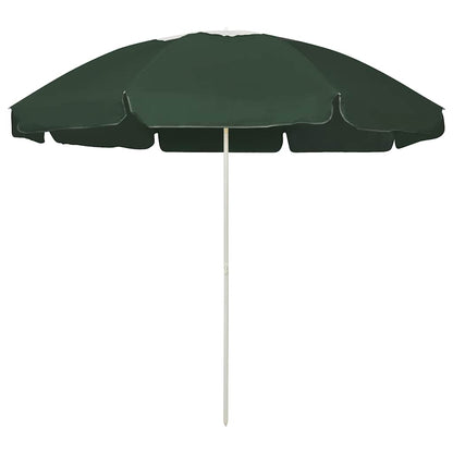 Beach Parasol Green 240 cm