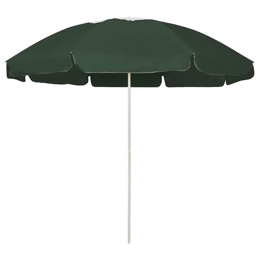 Beach Parasol Green 240 cm