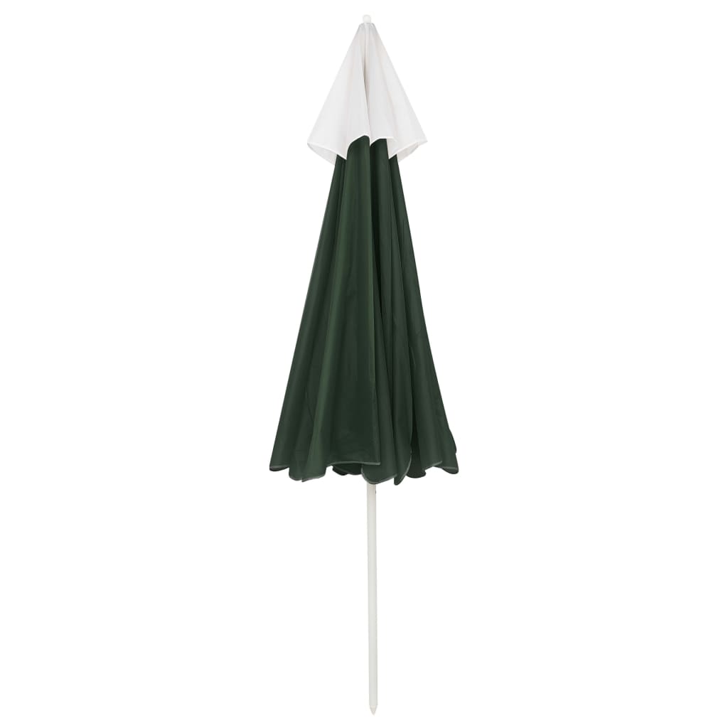 Beach Parasol Green 240 cm