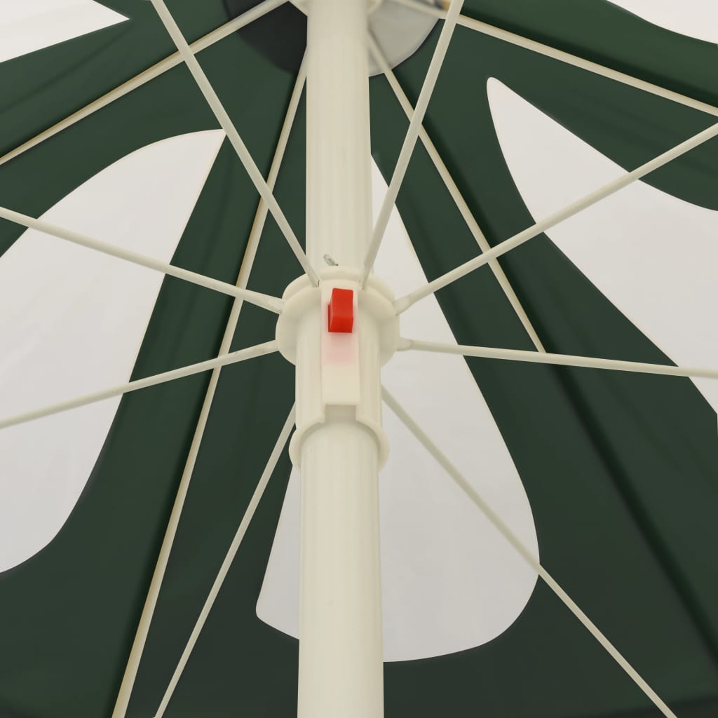 Beach Parasol Green 240 cm