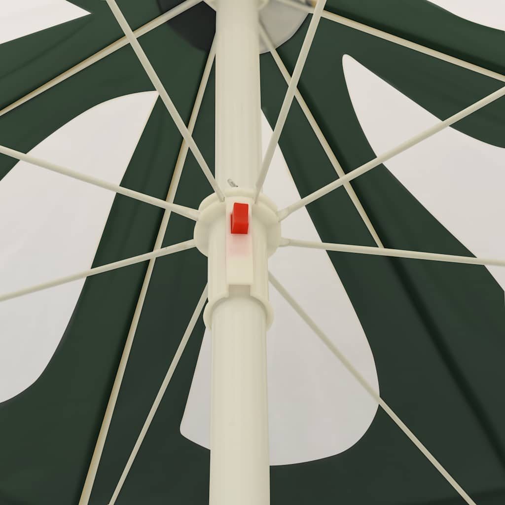 Beach Parasol Green 240 cm