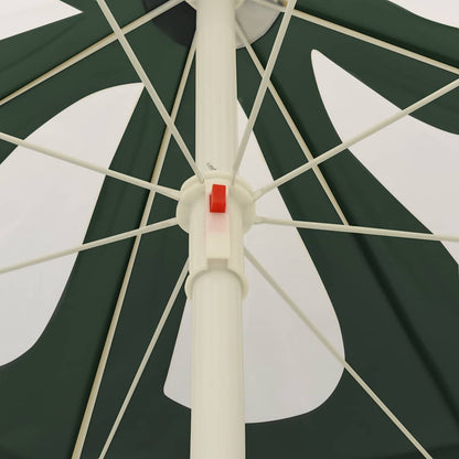 Beach Parasol Green 240 cm