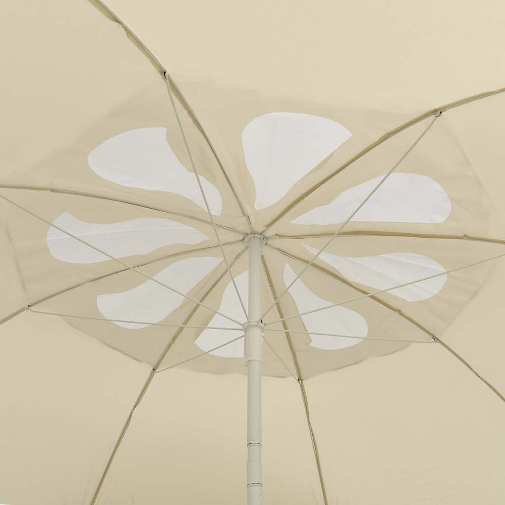 Beach Parasol | Sand Yellow | Polyester | 300 cm | Tiltable