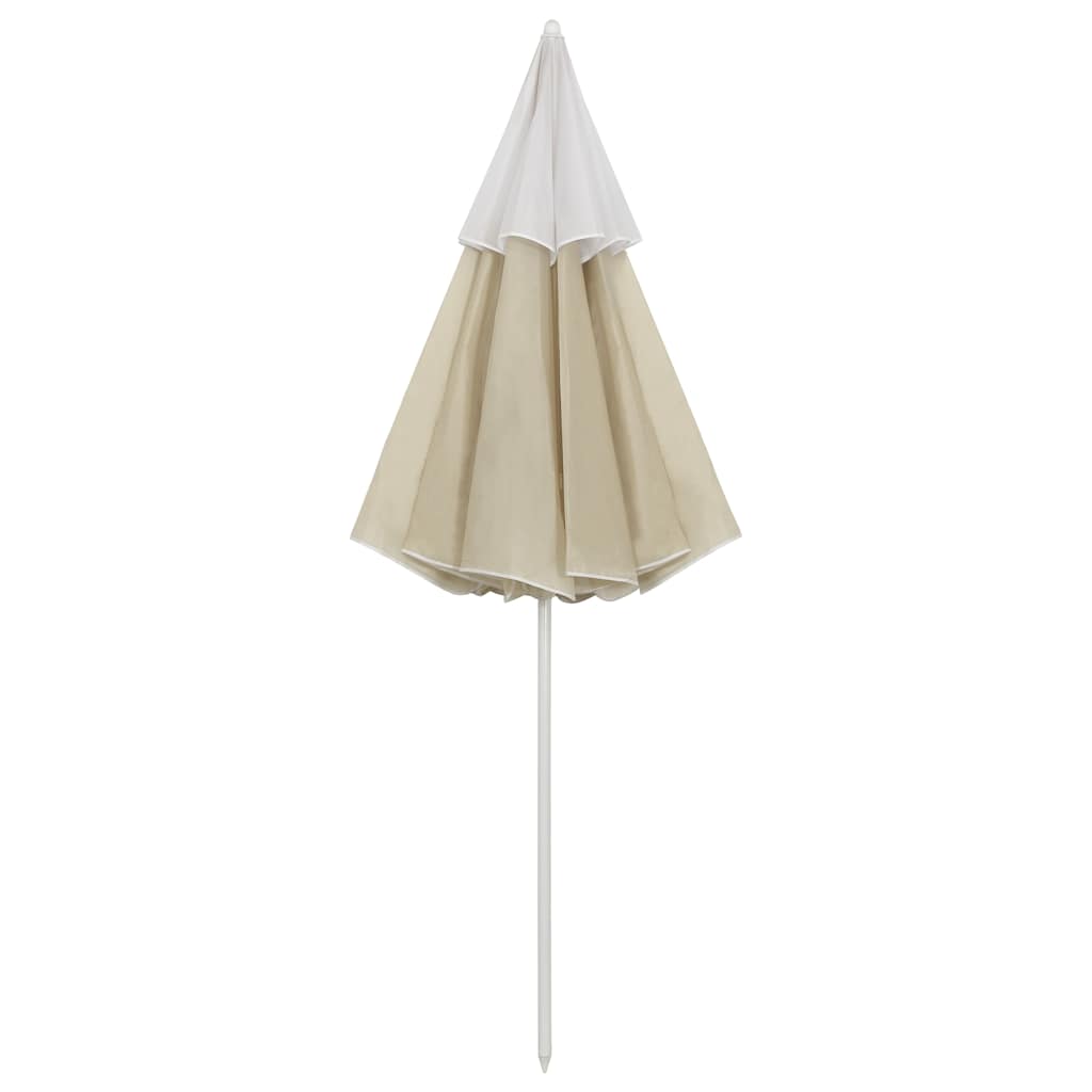 Beach Parasol | Sand Yellow | Polyester | 300 cm | Tiltable