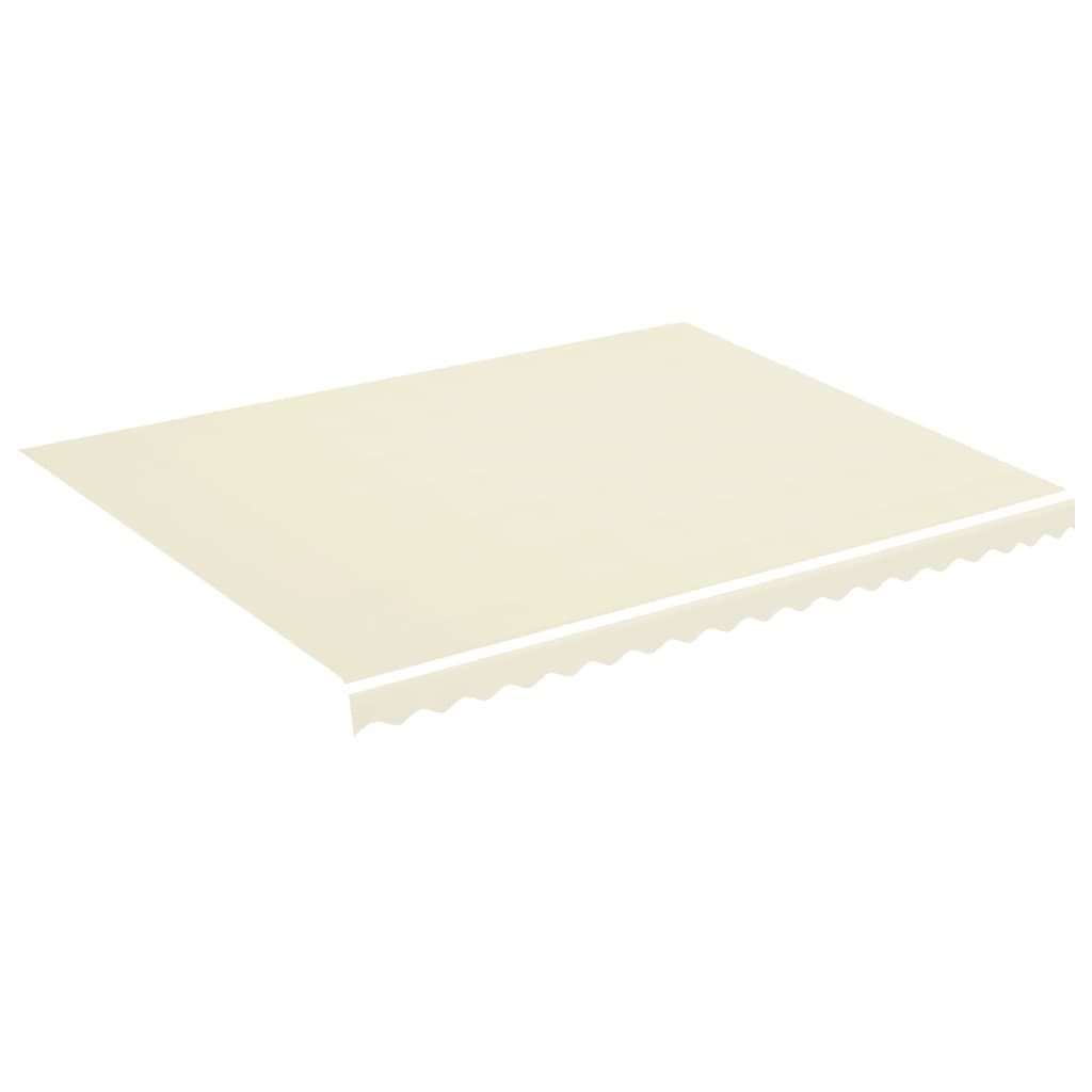Awning Replacement Fabric Cream 450x350 cm Polyester