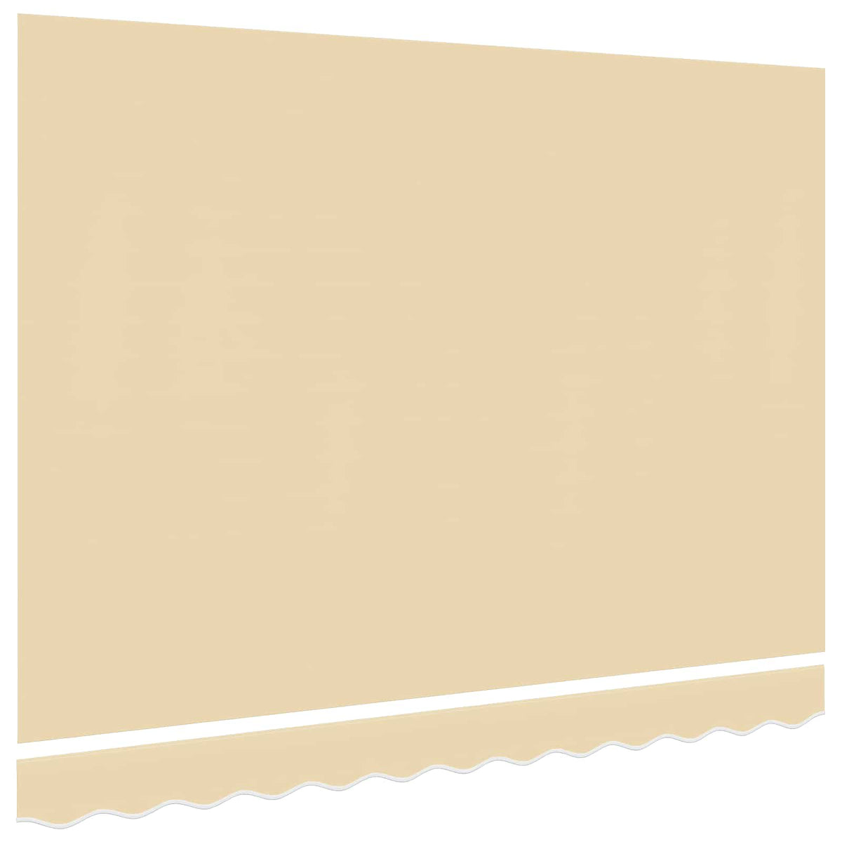 Awning Replacement Fabric Cream 450x350 cm Polyester