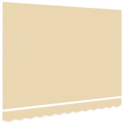 Awning Replacement Fabric Cream 500x350 cm Polyester