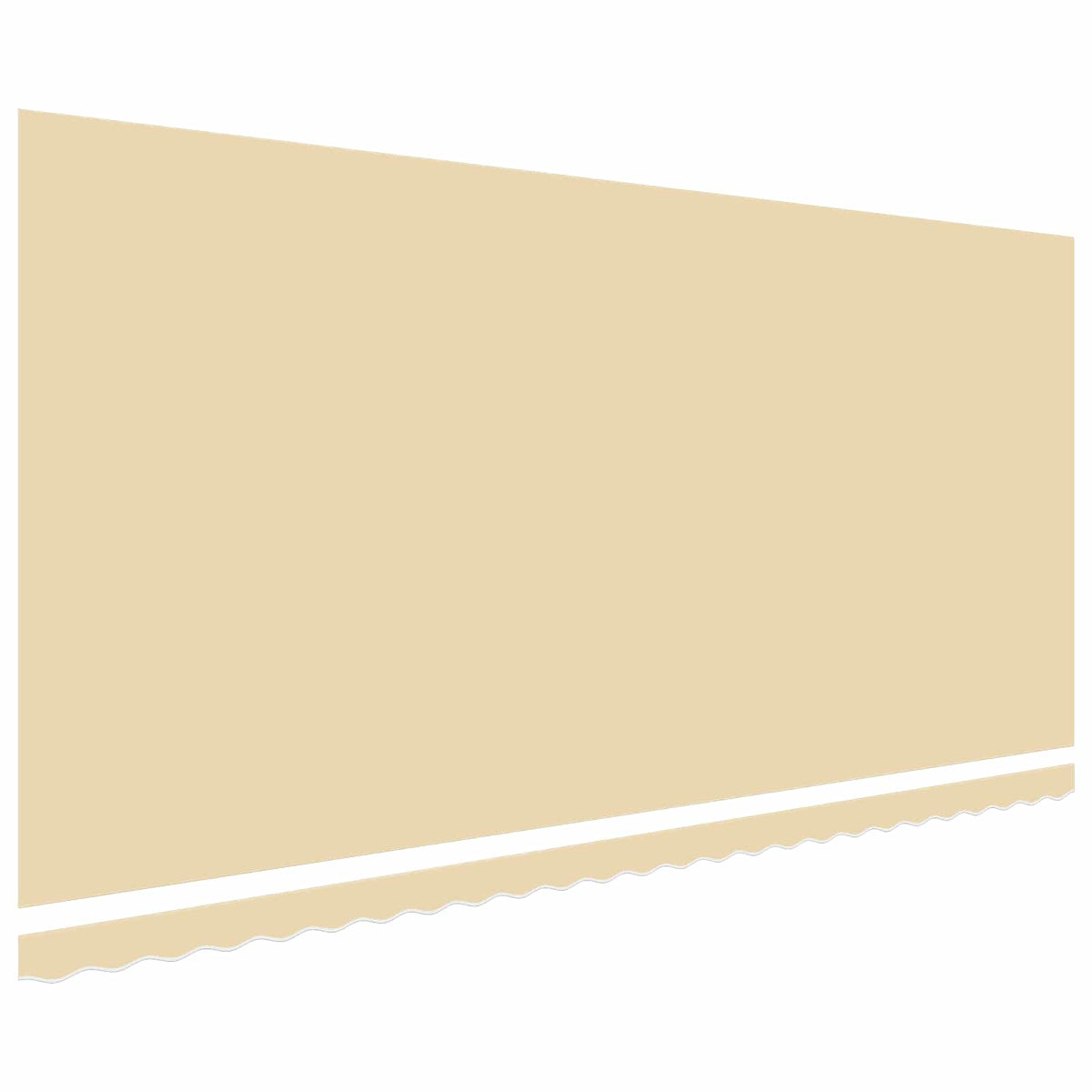 Awning Replacement Fabric Cream 600x350 cm Polyester