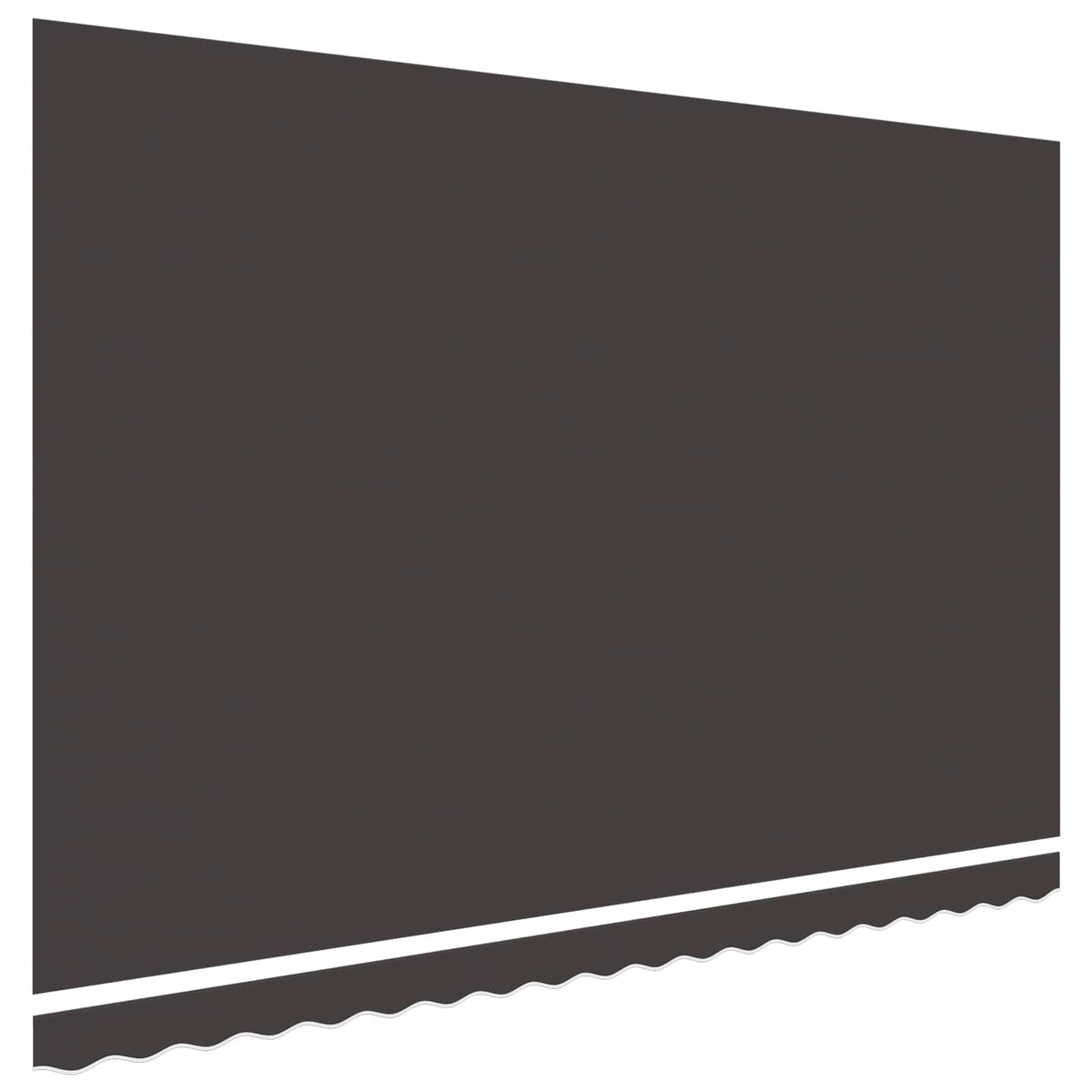Awning Replacement Fabric Anthracite 500x350 cm Polyester