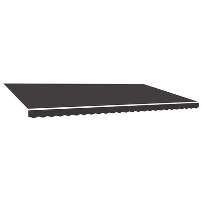 Awning Replacement Fabric Anthracite 600x350 cm Polyester