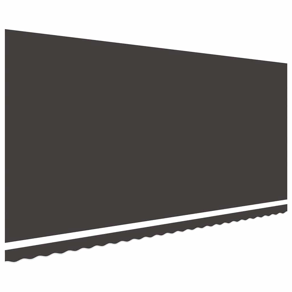 Awning Replacement Fabric Anthracite 600x350 cm Polyester