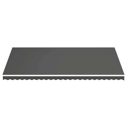 Awning Replacement Fabric Anthracite 600x350 cm Polyester