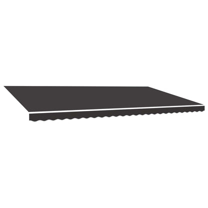Awning Replacement Fabric Anthracite 600x350 cm Polyester