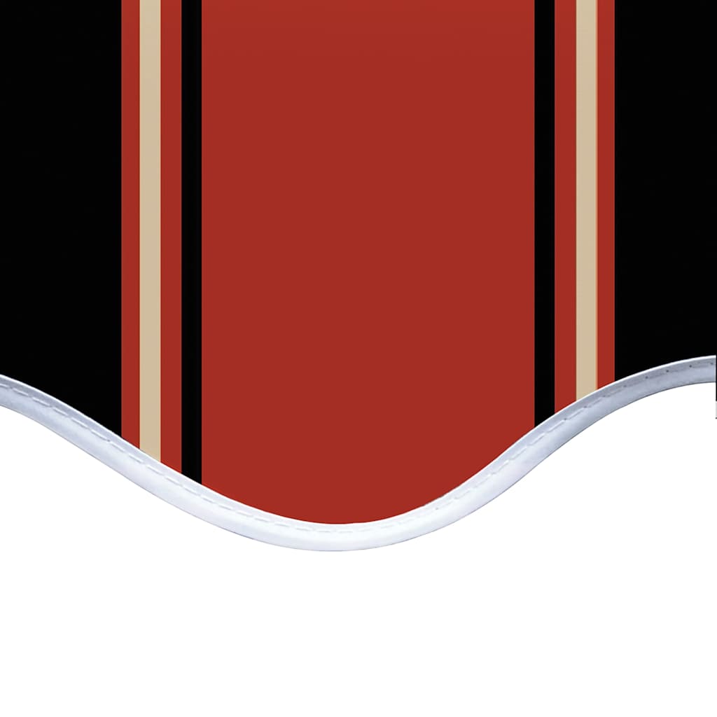 Awning Replacement Fabric Orange and Brown 600x350 cm Polyester