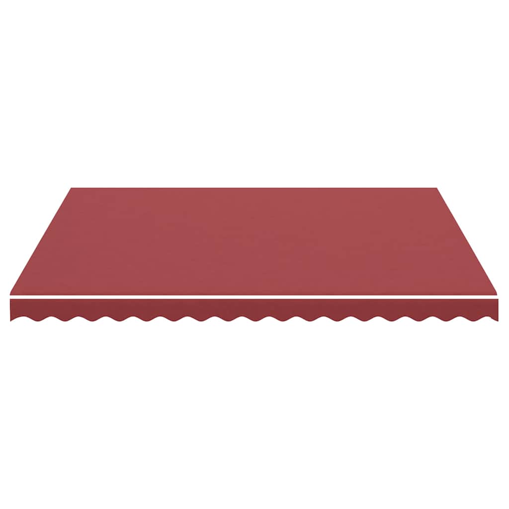 Awning Replacement Fabric Burgundy Red 400x350 cm Polyester