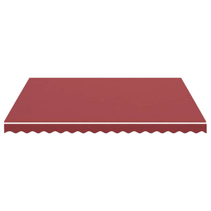 Awning Replacement Fabric Burgundy Red 400x350 cm Polyester