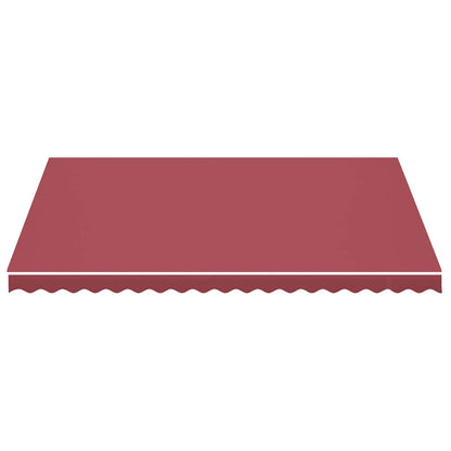 Awning Replacement Fabric Burgundy Red 450x350 cm Polyester
