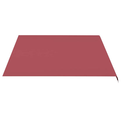 Awning Replacement Fabric Burgundy Red 450x350 cm Polyester