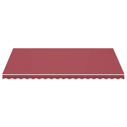 Awning Replacement Fabric Burgundy Red 500x300 cm Polyester