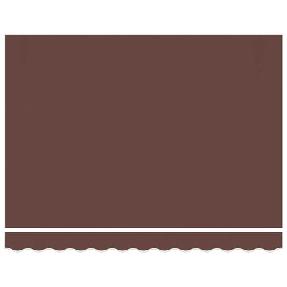 Awning Replacement Fabric Brown 300x250 cm Polyester