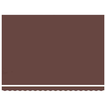 Awning Replacement Fabric Brown 400x300 cm Polyester