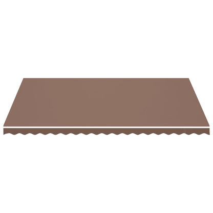 Replacement Fabric for Awning Brown 5x3.5 m