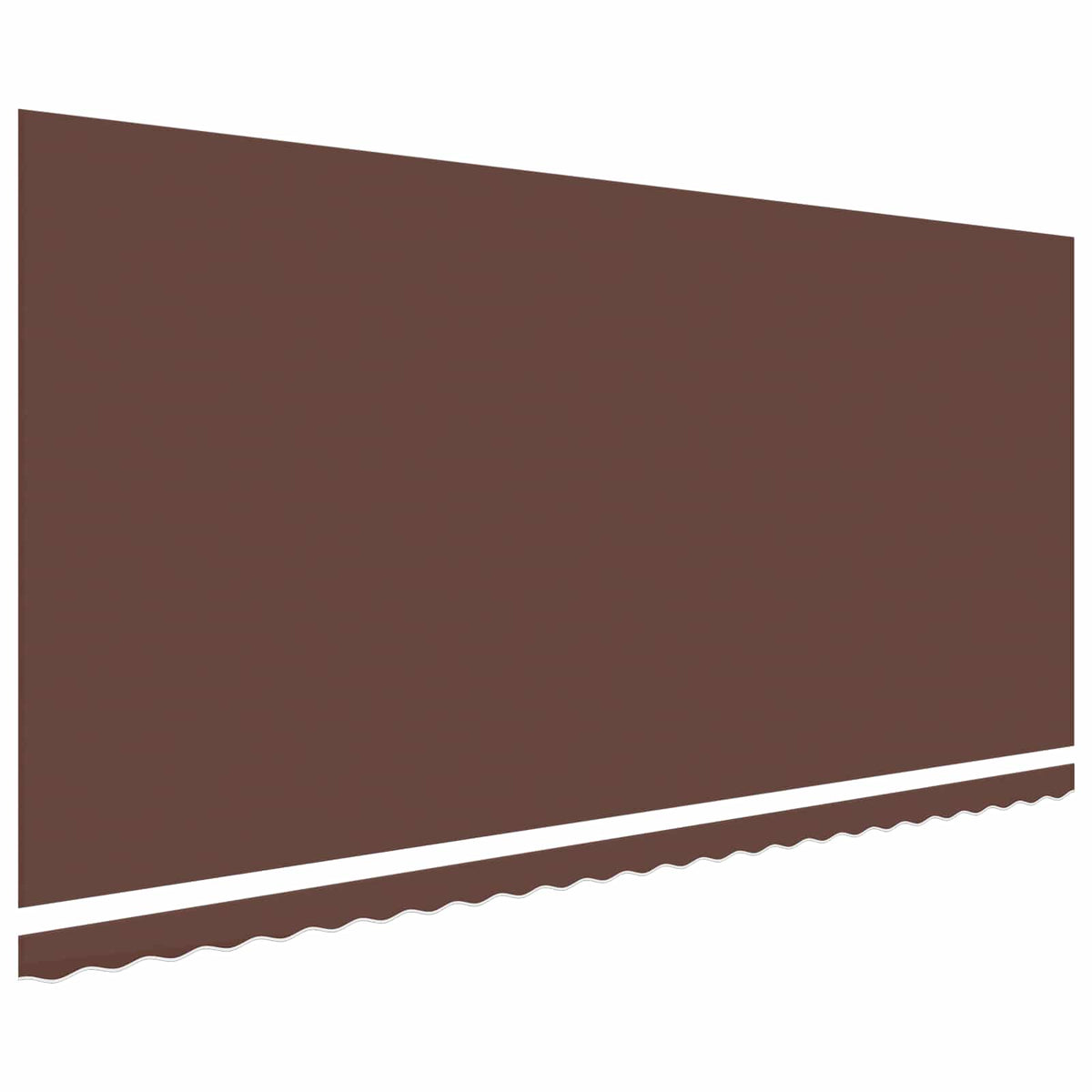 Awning Replacement Fabric Brown 600x350 cm Polyester