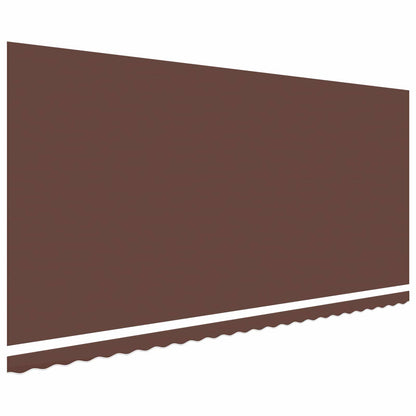 Awning Replacement Fabric Brown 600x350 cm Polyester