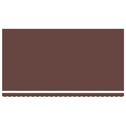 Awning Replacement Fabric Brown 600x350 cm Polyester
