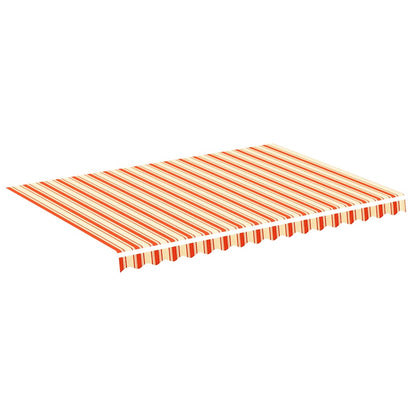 Awning Replacement Fabric Yellow and Orange 350x250cm Polyester