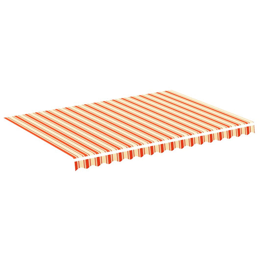 Awning Replacement Fabric Yellow and Orange 350x250 cm Polyester
