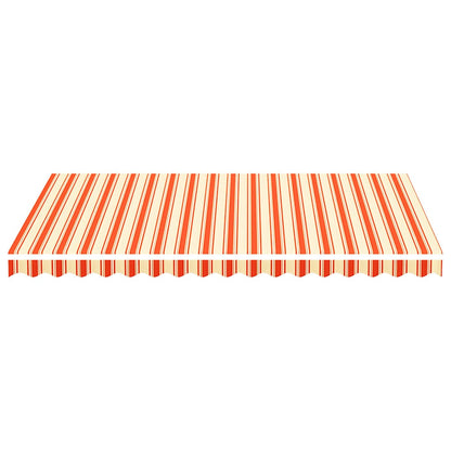 Awning Replacement Fabric Yellow and Orange 350x250cm Polyester